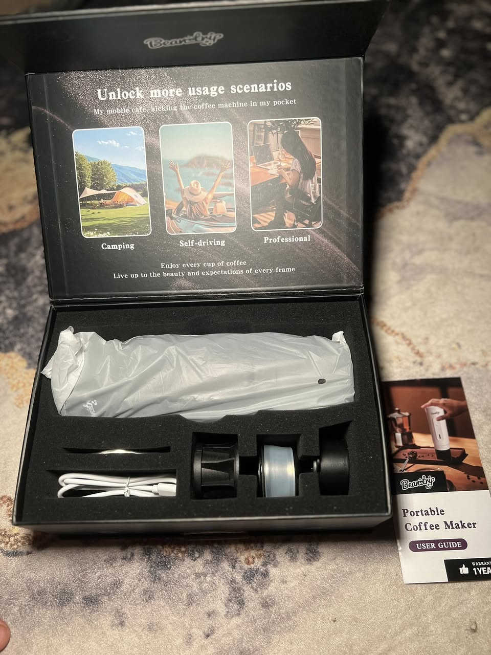 Bean Roastery portable coffee machine  ☕️
Fast charging⚡️

New


**إذا كنت صاحب هذا الإعلان وتريد حذفه لأي سبب، رجاءا أرسل رسالة إلى الدعم الفني**