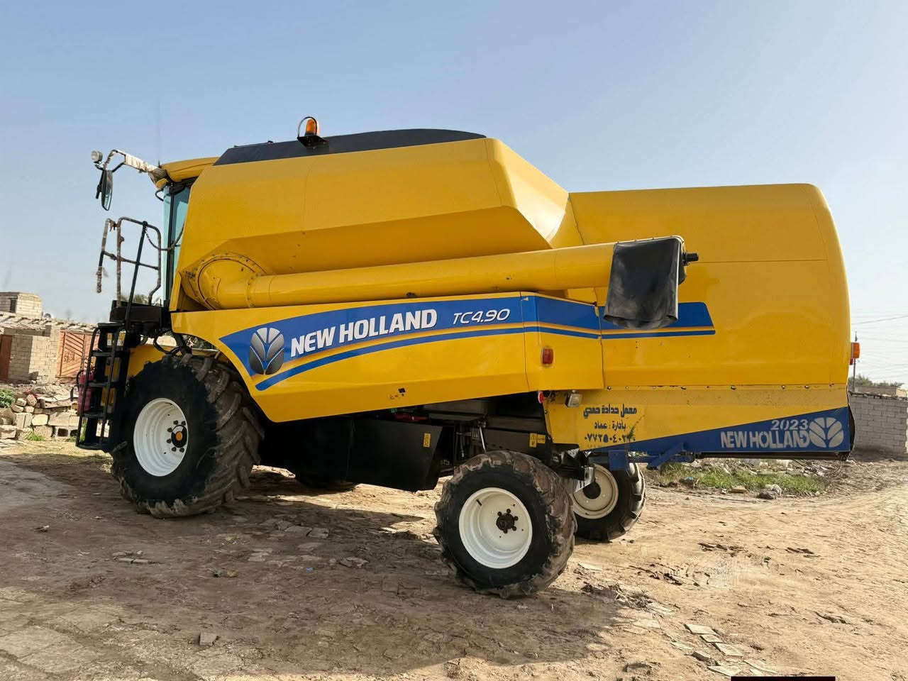 للبيع حاصدة زراعية 🌾
حالة كلش نظيفة وما بيها أي ملاحظة

النوع: (NewHollandت-نيو هولند) 
للبيع حاصدة زراعية 🌾
حالة كلش نظيفة وما بيها أي ملاحظة

النوع: (NewHollandت-نيو هولند) 
الموديل: (2023)
الحاصدة مكفوله كفاله عامه ع وضع الشركه 
كير +مكينه كفاله ع وضع الشركه 
بدون لحيم 4بلم بم ونوزل تك درام شبح هيدرو 
كلها ع وضع الشركه مابيهه اي نقص 
الموقع: (الناصريه قضاء الشطره )
السعر:  خاص او الاتصال ع الارقام التالية 
 ***********
