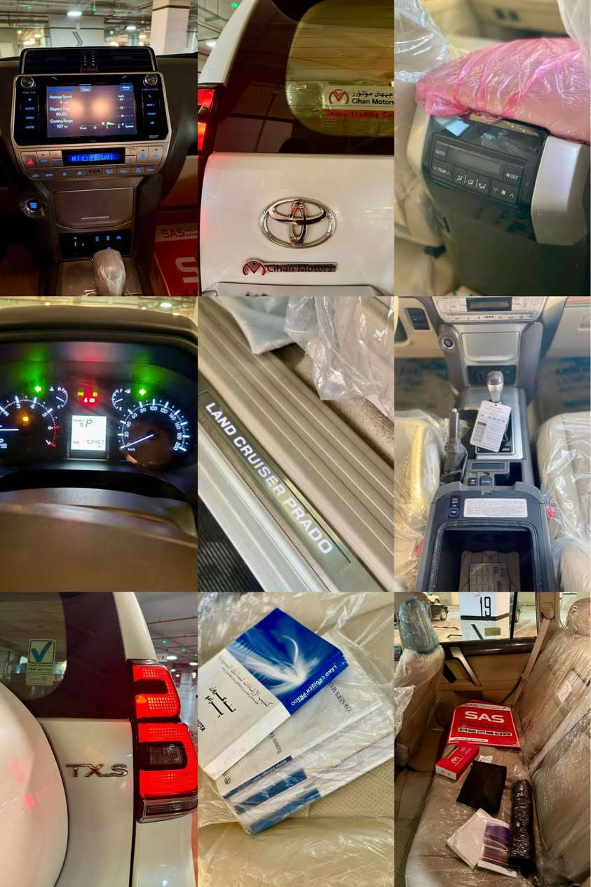 برادو TXS خليجي فوول ٢٠١٨
شركت جيهان. ♦️
***********
محرك سته سلندر  ٤٠٠٠
بصمه 
فتحه سلايد 
كراسي جلد
كراسي كهرباء 
فور ويل + نظام منحدرات 
حساسات كامره بلادي 
شاشه 
ثلاجه 
زراك لايت 
زنون بلادي 
ماشيه53كم حقيقي بشرط
رقم سليمانيه الجديد 
السياره بدون صبوخ بدون بارد بدون رسعه 
كفاله عامه دعامي لدعامي
تخم طايرات جديد 
سنويه جديد باسمي
السياره جديده بمعنى الكلمه بدون اي نقص من كل شي صيانه دهن فلاتر صدر كير مكينه كله جديد 
السعر  ٣٨٥$
رقم *********** السليمانية, العراق
