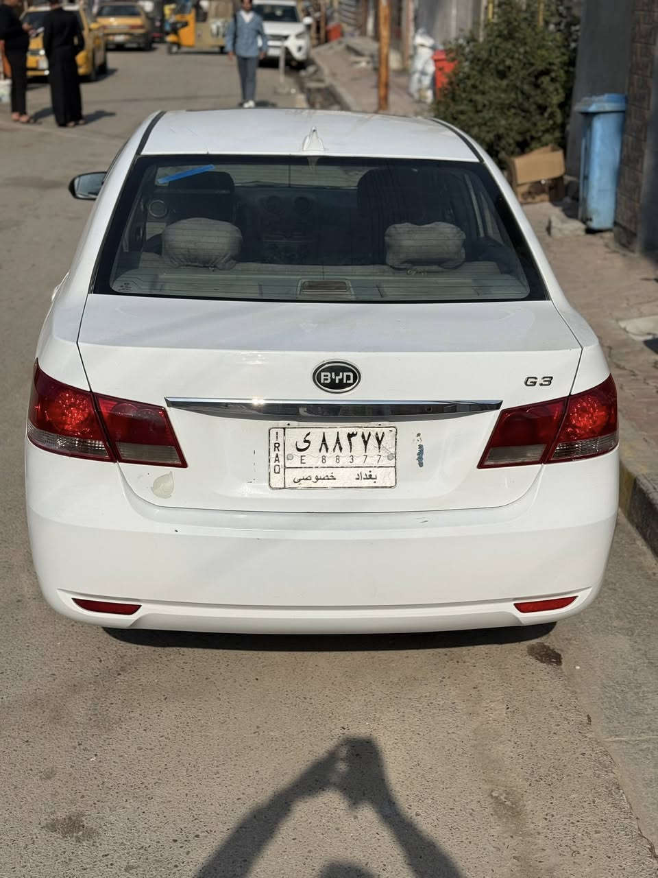 السلام عليكم BYD.  D3  2013 مكفوله كفاله عامه من ضربه ومن صبغ ومن تبديل وجراد كير عادي المرغوب  ماشيه 81 سياره جديده صدر تخم تاير كير محرك تبريد كله جديده سياره حلوه مناقصها شي ان شاءالله فول مواصفات فتحه  بصمه  كشن جلد كير عادي سياره جديدن وحلون سعرها 58 وبيها مجال حك الجيع رقم بغداد ومكاني بغداد رقمي 

‭0776 609 5788‬
