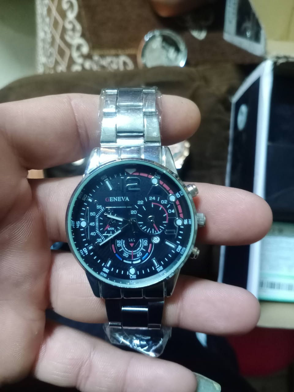 ساعات بهاذ الشكل السعر 5الوحده


**إذا كنت صاحب هذا الإعلان وتريد حذفه لأي سبب، رجاءا أرسل رسالة إلى الدعم الفني**