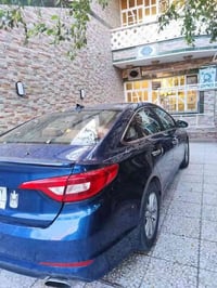 سوناتا ٢٠١٥  وارد أميركي  رقم بغداد  محرك ٢٤٠٠ الضرر جاملغ وشويه من ال...