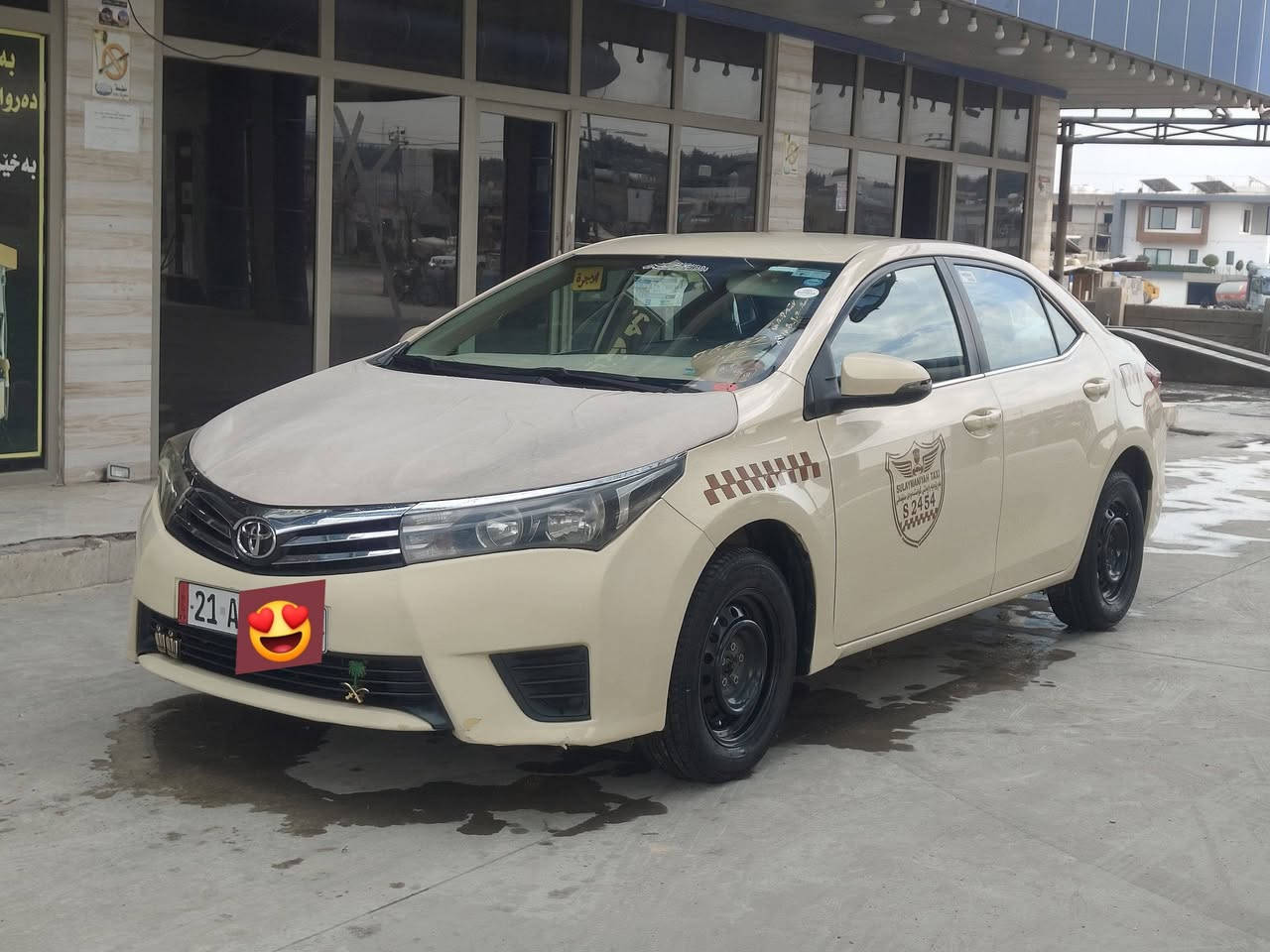 کرۆلا بیلاد تەکسی تۆماتیک بێ بۆیاخ سەنەوی تا 29تازەیە 4پەڵەی بچوک ساردی هەیە چوار تایە و ویلی یۆکۆهامای لۆکی لەژێرە پێش و دوای نیەتی مەکینەی برخۆی بانەدراوە بەشەرتی 10 فیتەر 220هەزاری هەقیقی ڕۆشتوە ناو و دەری زۆر جوانە و پاک ماوەتەوە تەقەوڕەقە بەشەرت سەیارەکە ڕوبەڕو لەڕەسمەکان جوانترە سەیارەکەهی ماڵی خۆمانە هی ماعرەز نیە  سعری 192وەرەقەو کەمێک معامەلە شوێن شارەزور_هەڵەبجەی تازە مشتەری نیت بێزارمان مەکە  ***********
