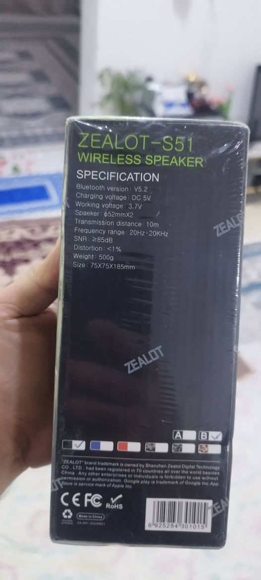 سبيكر زيلوت غني عن التعريف جديد كبس شركة لوك


**إذا كنت صاحب هذا الإعلان وتريد حذفه لأي سبب، رجاءا أرسل رسالة إلى الدعم الفني**