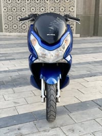 للبيع دراجه pcxجيل الاول  دراجة  ماخذها رمبه الدراجه وأعلى ايدي حجم مك...