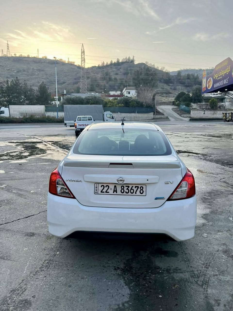 بؤ فرؤشتن
نیسان ڤێرسا
مؤدیل ٢٠١٦
٤تایەو ویلی لؤک
٢پارجەی بؤیاخە بێ ناو گرتن
رەقەمو سەنەوی تازە
ئەرباگی بەشەرت
تەقەو رەقە بەشەرت
گێرو مەکینەی بەشەرت
بەرگە کوشن و گاعی لؤک
نمونە لە جوانی 
***********
ڤایبەر واتس ئاپ👆
