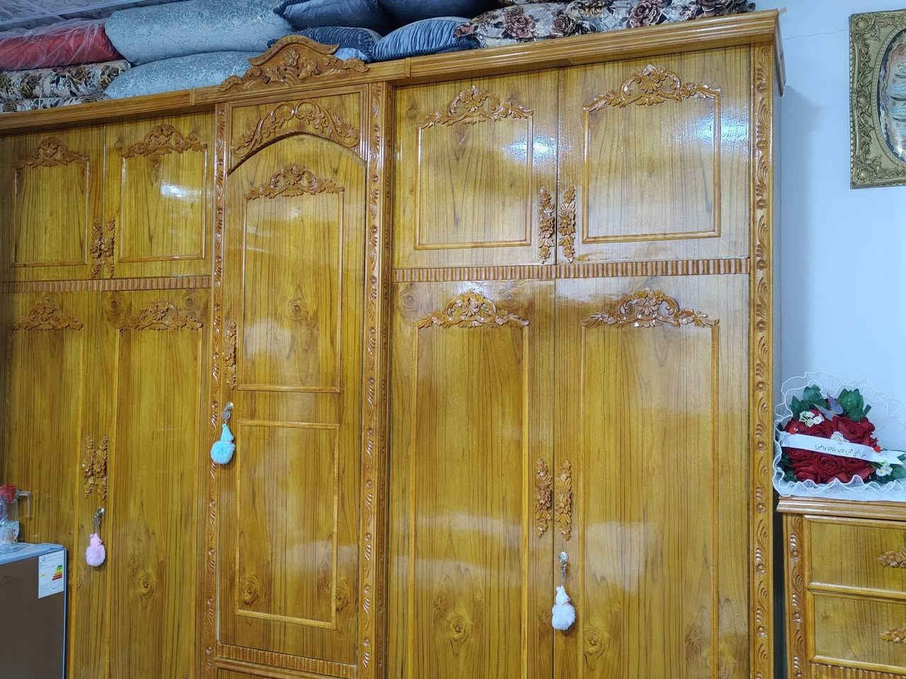 البيع
غرفه نوم خشب عراقي  
صاج 
مستعمل شي قليل 
اخو الجديد 
السعر ع خاص 
مكاني برطله 
رقم الهاتف ‏ 
‪0773 877 0512‬‏
