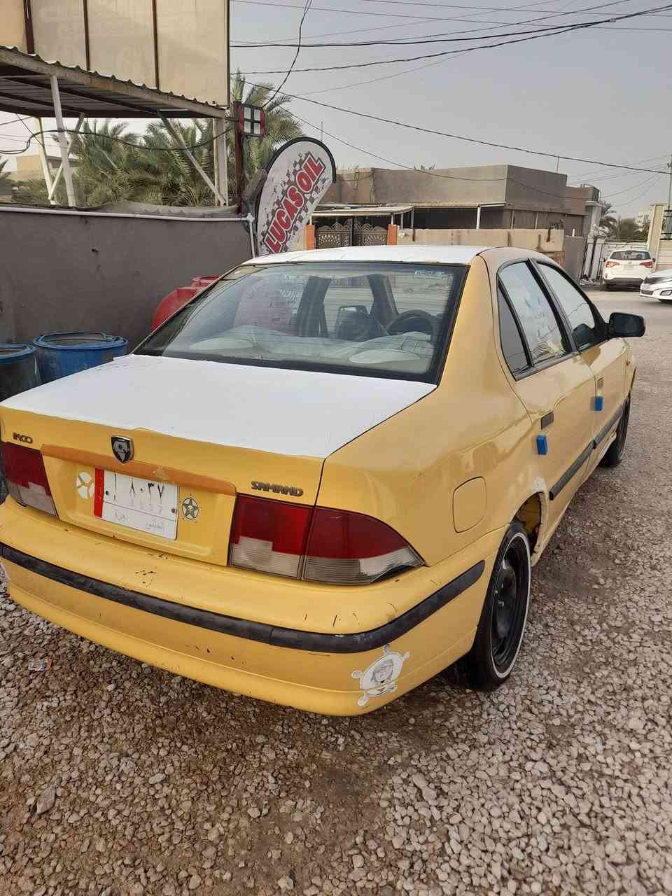 السلام عليكم   سياره سمند رقم المثنى للبيع م 11 سنويه  صاقطه للبيع ام مراوس  قفل  18 ورقه رقم تلفون  *********** الهيئه والغرامات ع المشتري الك مداور يمي فقط
