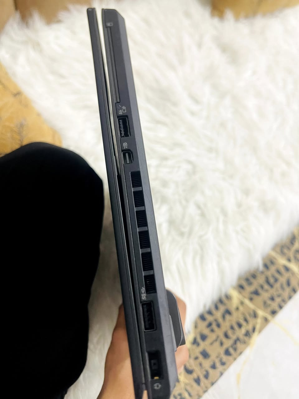 💻 لابتوب Lenovo ThinkPad T450

 المواصفات:

المعالج: Intel Core i5 – الجيل الخامس (فئة U)

الرام: 8GB DDR3

التخزين: 256GB SSD

كرت الشاشة: Intel مدمج – 4GB مشاركة

الشاشة: 14″

الكيبورد: ستيكر عربي / إنجليزي

يجي وياه
• حقيبة لابتوب 🎒
• شاحن أصلي 🔌
• ماوس 🖱️
• ماوس باد 🧩

• ضمان 7 أيام
مكاني موصل ايمن 
📱 للطلب / استفسار (واتساب متوفر):
***********
