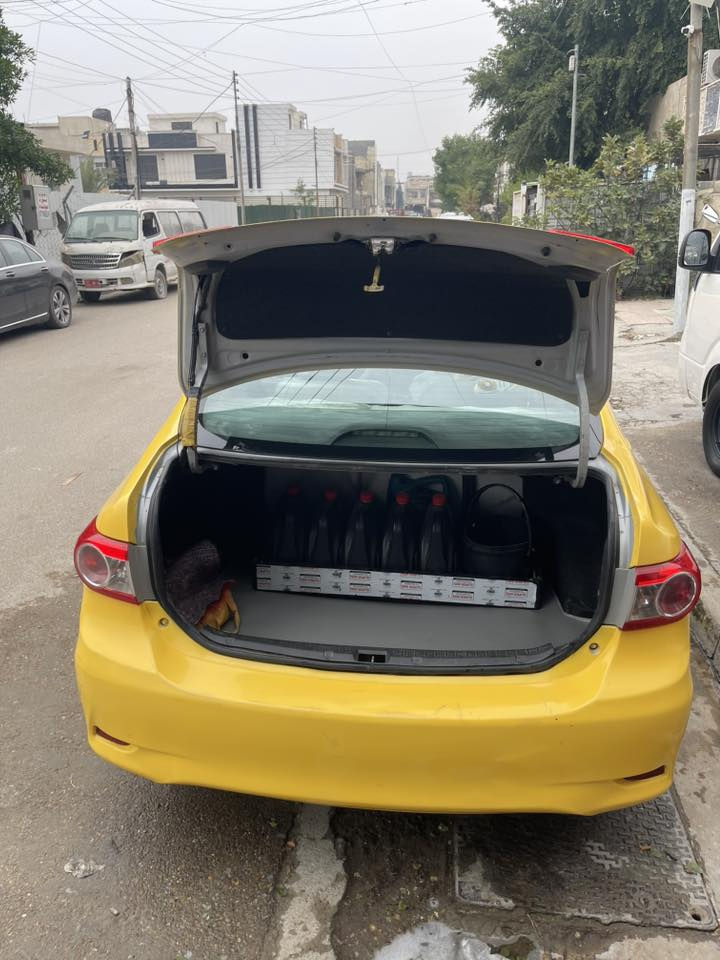 من رخصه الدمنيه كورلا 13 للبيع سياره مخدومه خدمه كامله مكينه 19 جديده حداديه جديده مدوشمه عامه حدثه جاملغ وبنيد بدون دواخل السعر 128وبيه مجال بصيط ملاحضه مكلف بل نشر ***********
