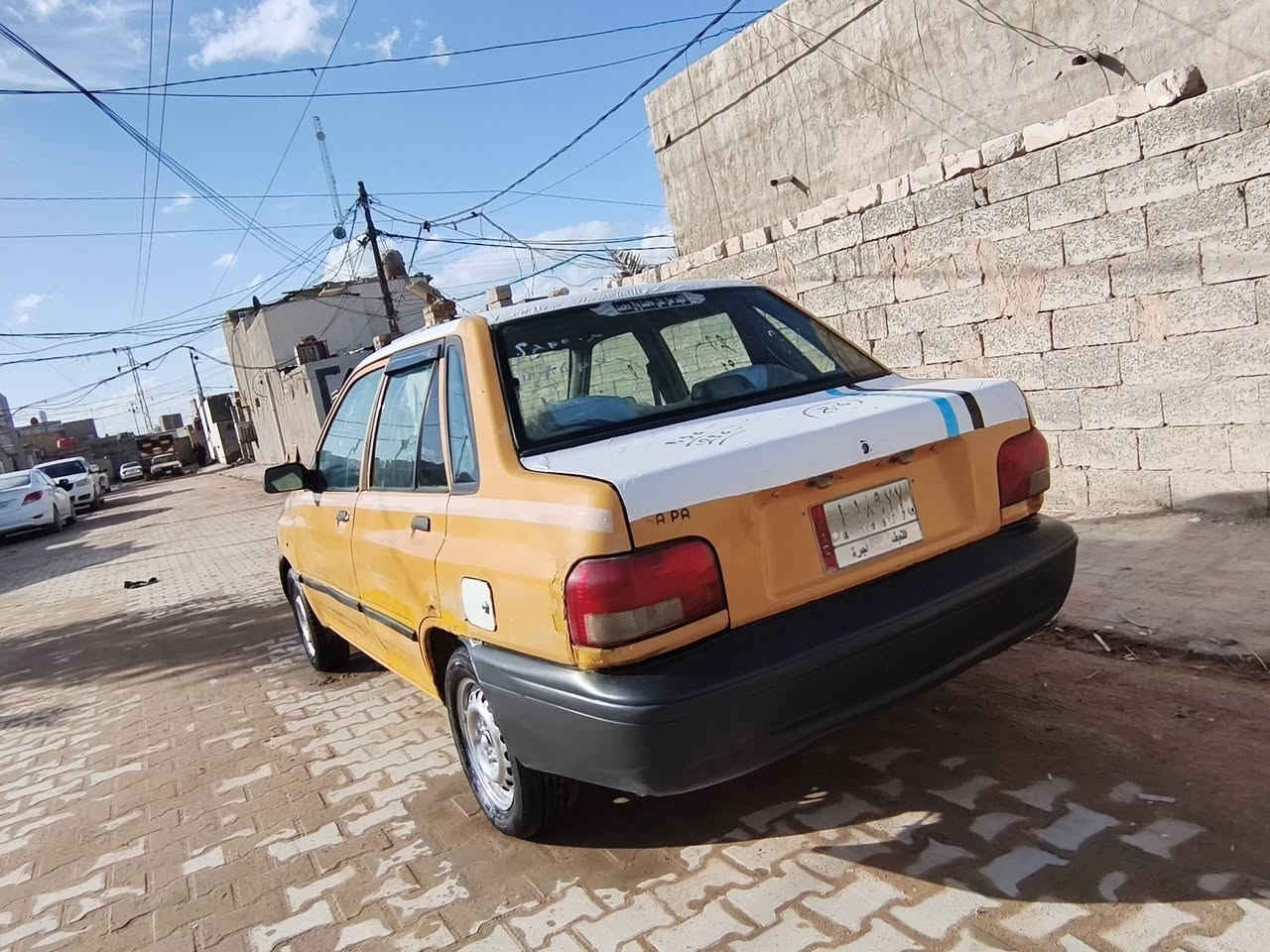 سلام عليكم🙋🏻‍♂️
للبيع سايبه2012💛

سياره مابيه لا ضربه ولاتبديل فقط لشاصي 

صفحه وحده مفطوره فطر بصيط وباقي عله

وضعه سياره كير مكينه خير من الله صدر 

مامي خلفي جديد كهربايات كله شغاله تخم

تاير جديد دواخله جديده ومدوشمه هيه 

سنويه ال28

غرامات مصفره السعر22وبيه مجال العنوان

نجف مناذره  الستفسار ***********📞
