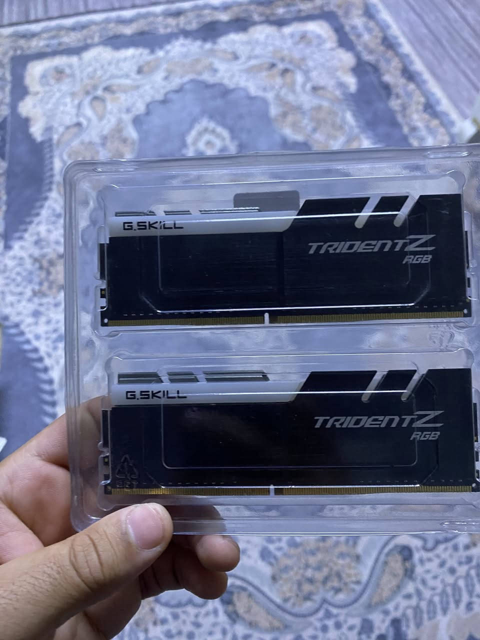 السلام عليكم
رامات Tridentz g.skill RGB
2x8 16gb ddr4 3000mhz
سعرهن 105
متوفر توصيل🌹


**إذا كنت صاحب هذا الإعلان وتريد حذفه لأي سبب، رجاءا أرسل رسالة إلى الدعم الفني**