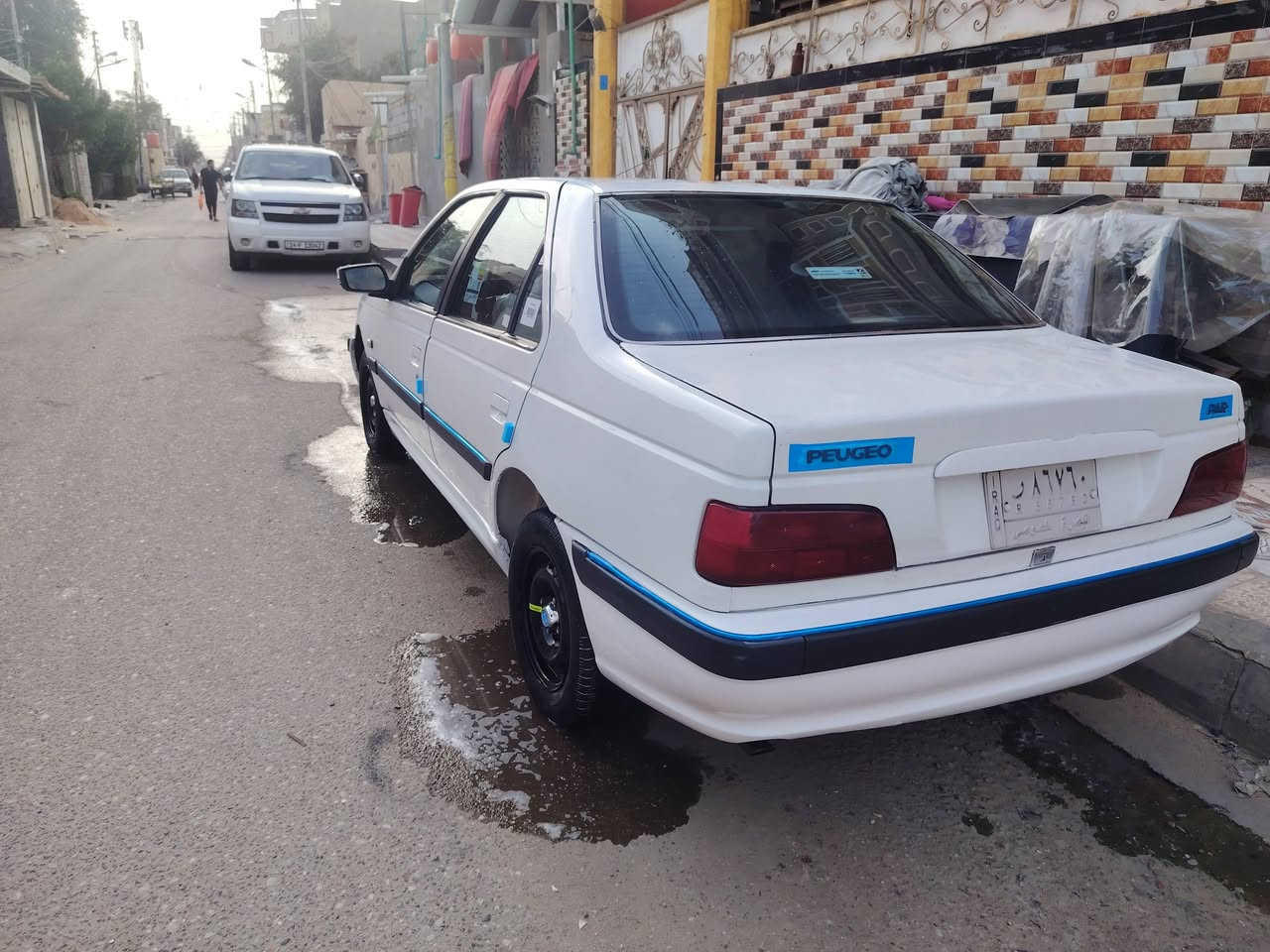 سلام عليكم سياره بيجو بارص مديل ١٤ كفاله كير محرك تبريد حداديه تخم تاير كهرباء ببه رشات صبغ فقط رقم بصره مشروع وطني سياره جاهزه من كلشي سعره ٤٠ بيه مجال شراي مكاني بصره ***********؛؛ تريد وساب هذا رقم ***********
