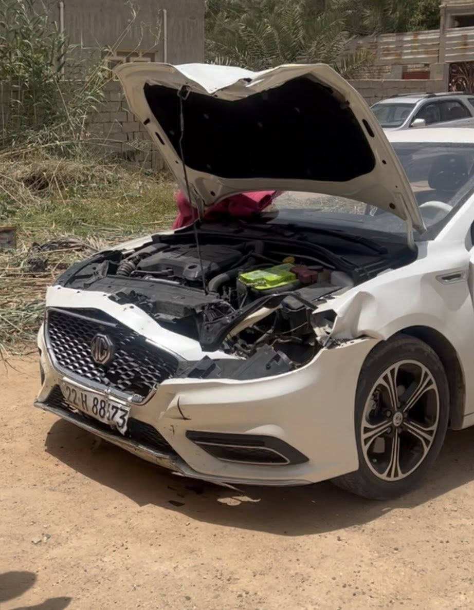 MG6 2023 
سياره مضروبه بجم 
سياره بحالة الضمان 
ماشيه 60 الف فقط 
سياره شغاله 
فول موصفات كامره حساسة فتحه بصمة تشغيل معدل كروز 
رقم اربيل بسمي 
سعر 80 وبيه مجال
رقم تواصل وتساب ‪***********‬ 
العنون النجف الكوفه
