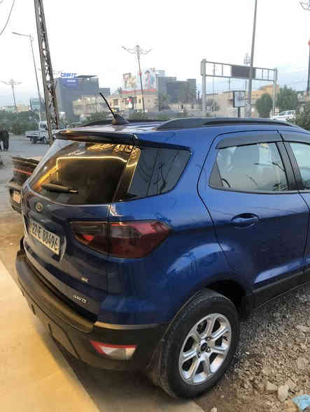 فورد ايكو سبورت موديل ٢١ فول مواصفات رقم شمالي بسمنا ماشية سبعينات مكينة وكير مكفول سيارة خير من الله للبيع او المراوس للتواصل *********** سعر ١١٠$
