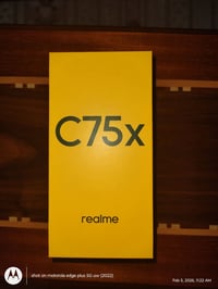 ريلمي C75x • ٢٥٦/٨ • ازرق