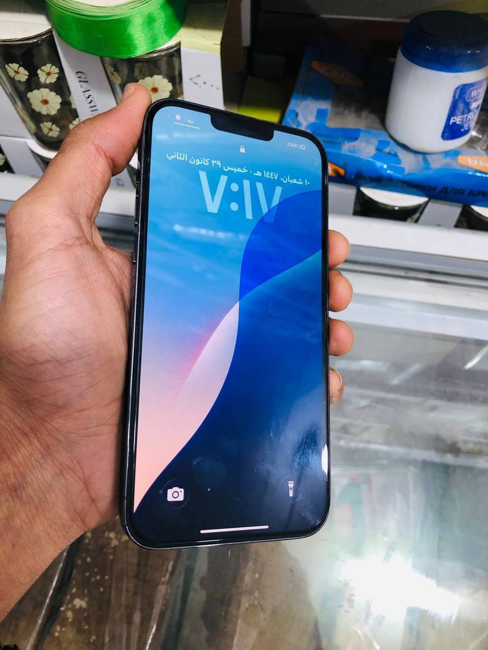 سلام عليكم ايفون ١٣ برو ماكس جهاز مكفول بطاريه ٩٢ ذاكره ٢٥٦ مكان سوق الشيوخ كرمه بني سعيد السعر ٧٥٠ وبيه مجال قليل ***********
