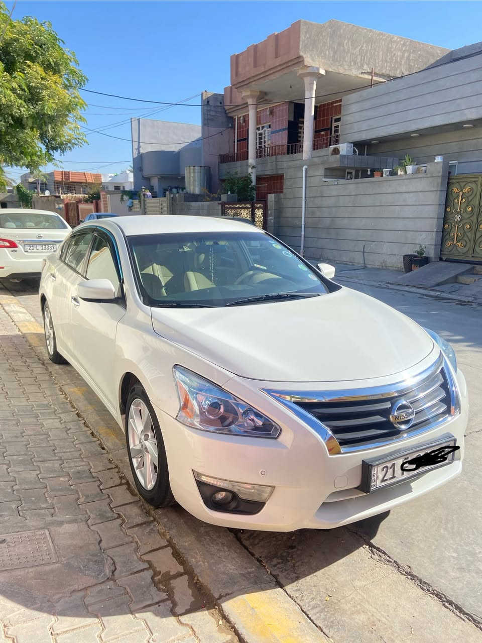 السلام عليكم ورحمه الله وبركاته
نيسان التيما خليجي بيع او مراوسة
2014
SV
داخل بيجي المرغوب
ماشيه 210كم
السياره فقط بدون فتحه
صور السياره والسونار بالمنشور
گير محرك بشرررررط 
تايرات جدد وضع شركه
باتري جديد
صدر امامي خلفي بشررررررط
لايتات زينون شمسي
رقم سليمانيه الجديد 
شررط التحووووويل
غرفته نظيفه جدا 
السعر128 وبيه مجال بسيط حگ الجيه 
مكانه ديالى خانقين
الخاص مفتوح
للاستفسار ***********
