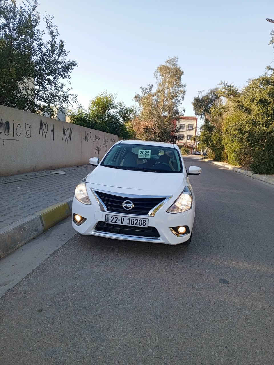 السلام عليكم نيسان سني 2025 رقم اربيل الدولي انكليزي سنوية وهزة وفحص كله جديد بسمي بيه جاملغ وبنيد مبدلات والباقي مكفول شرط ماشية 35 كم حقيقي سيارة جديدة حيل مال جناي وجاهزة من كلشي مكينة كير حدادية تبريد كله كفالة شرط ملاحظة مكينة والكير مامفتوحات علا وضع الشركة مكاني كربلاء السعر 112 وبيه مجال للشراي الرقم ***********
