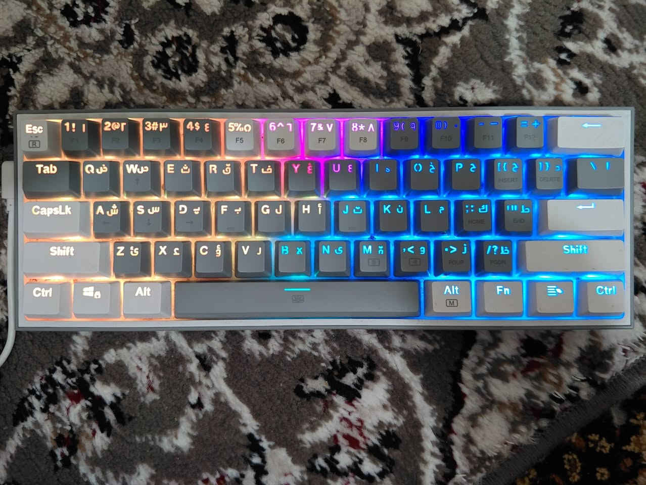 Arabic mechanical keyboard
Red switch 
Red dragon 
Rgb
 25 الف
توصيل موجود


**إذا كنت صاحب هذا الإعلان وتريد حذفه لأي سبب، رجاءا أرسل رسالة إلى الدعم الفني**