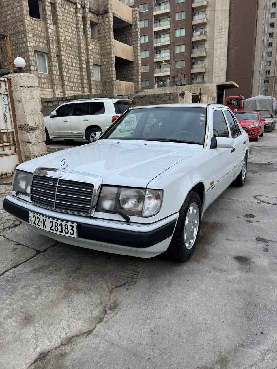 مرسيدس دب E320
محرك سته سلندر مكينه خراطيم بلادي
موديل ١٩٩٢
رقم اربيل
كير و محرك تبريد تدفئه  كلها بشرط
مابيها اي نقص
شرط فحص 
مكفوله من صبغ
السعر ٩٣ ورقه بيها مجال


**إذا كنت صاحب هذا الإعلان وتريد حذفه لأي سبب، رجاءا أرسل رسالة إلى الدعم الفني**