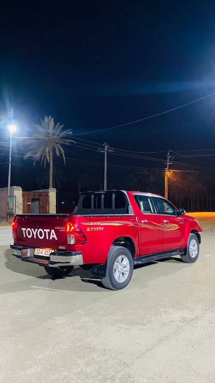 هايلوكس فور ويل موديل ١٨ كير اوتو كفاله عامه رقم اربيل دولي مميز ماشيه ٩٩كم كيرمحرك ابلاد مامفتوح بدون صبغ بدون تبديل مكانه بابل محرك 4سلندر بانزين ***********
