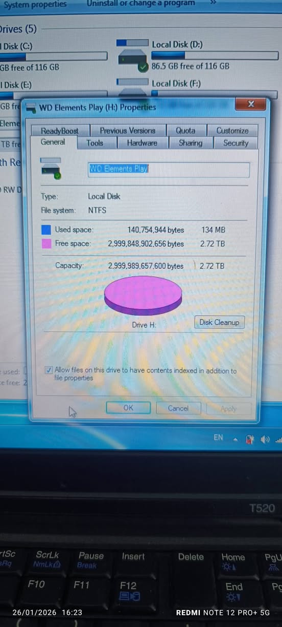 هارد 3 تيرا مشدود بجهاز ملتي ميديا بلادي اصلي شغال عالفحص سعره 100 الف وبيه مجال قليل للشراي


**إذا كنت صاحب هذا الإعلان وتريد حذفه لأي سبب، رجاءا أرسل رسالة إلى الدعم الفني**