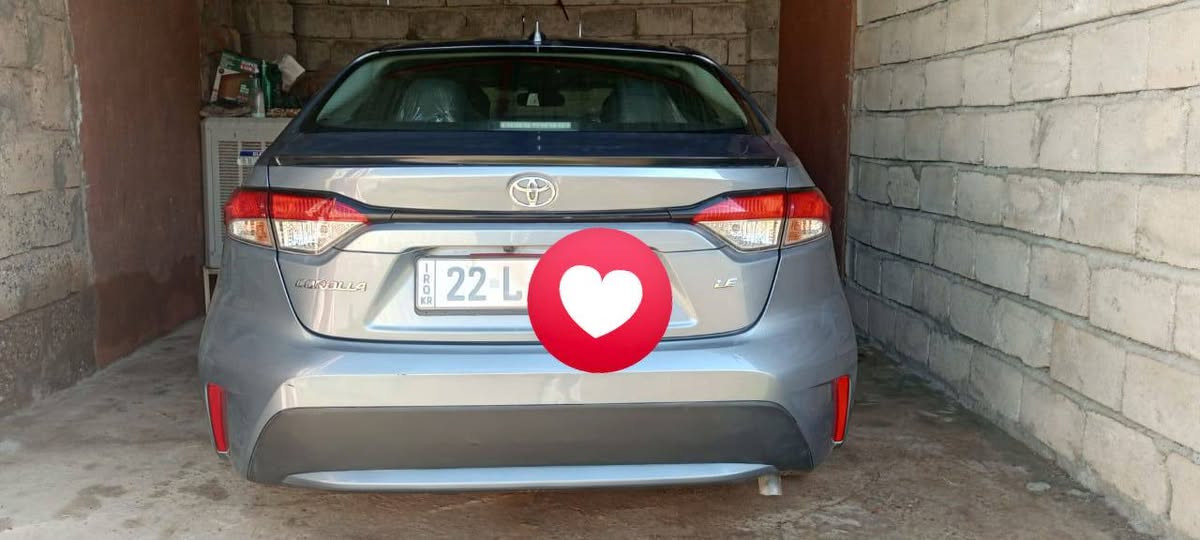 السلام عليكم 
كورلا موديل 2022. بيع مستعجل
مواصفات LE
وارد امريكي 
محرك18
تبريد+ تدفئه 
ضررها جاملغ الامامي وتبديل بونيد 
السعر150وبيها مجال 
الرقم والاستسفار ‏‪***********‬‏
