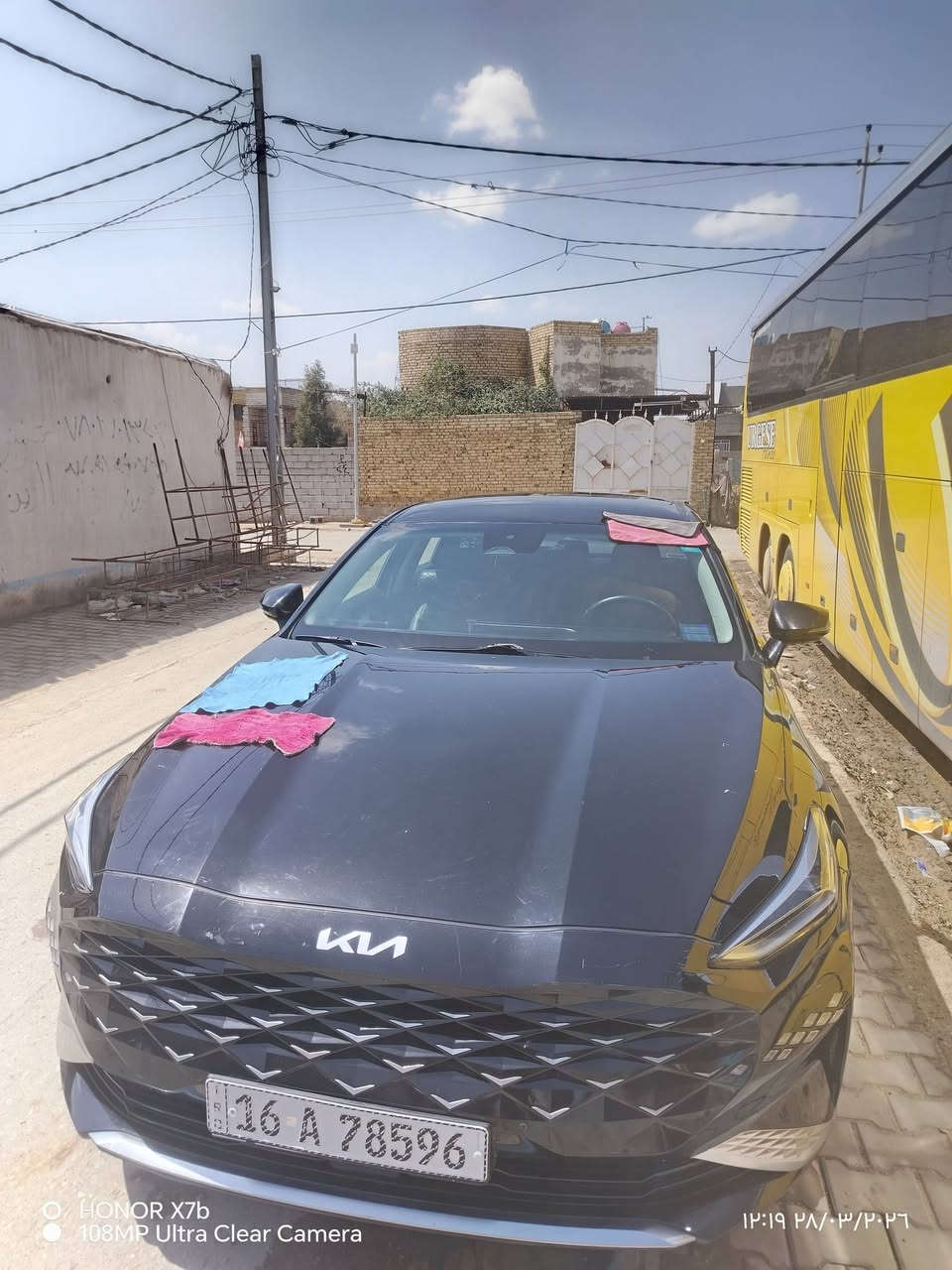 سلام عليكم للبيع k8 موديل 2023 
مكينه 6 غاز 3500 فول مواصفات 
دخول جديد وارد كوري 
الاستفسار ***********
