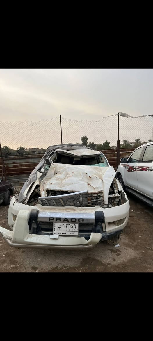 برادو مكلوبه للبيع السعر 70ورقه مكاني بغداد الشراي يتصل ***********
