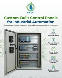 في Smart Power & Automation (SPA) نصمم وننفذ لوحات السيطرة والتحكم باس...