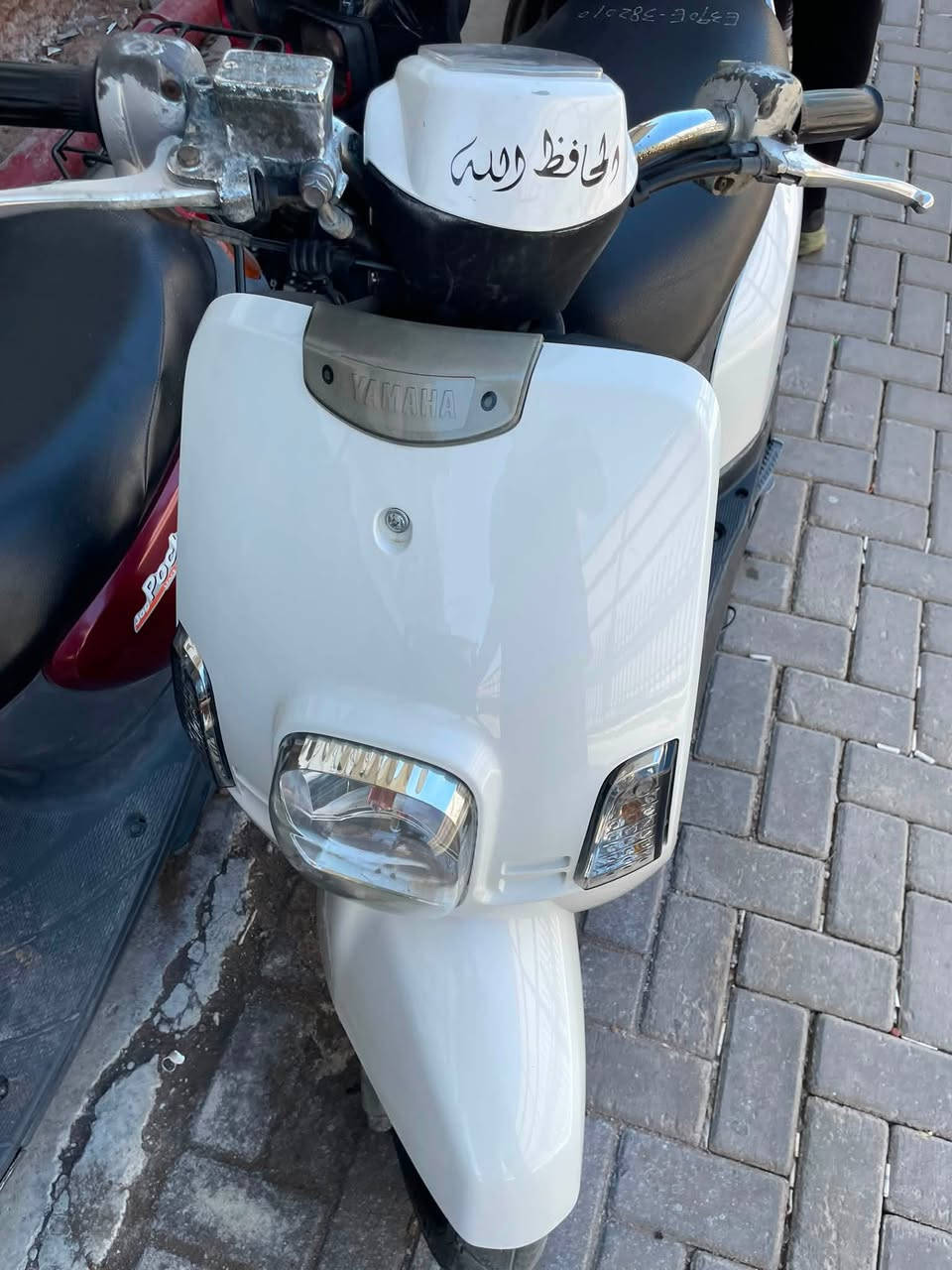 بوليسي بوشه ٤٩ الدراجه صارلها سبوع من نزلتها حاويه ختم واحد كلشي بيها بلاد تجي تفحص بيدك وتشوف وصل معرض موجود الدراجه مكانها كربلاء معروضه ب ٨٥٠ 
رقمي التواصلي ***********
