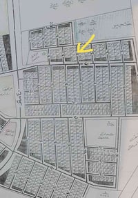 قطعة أرض طابو ملك صرف  زعفرانية حي الامانة مساحة[ 125 متر واجه 6,25 × ...