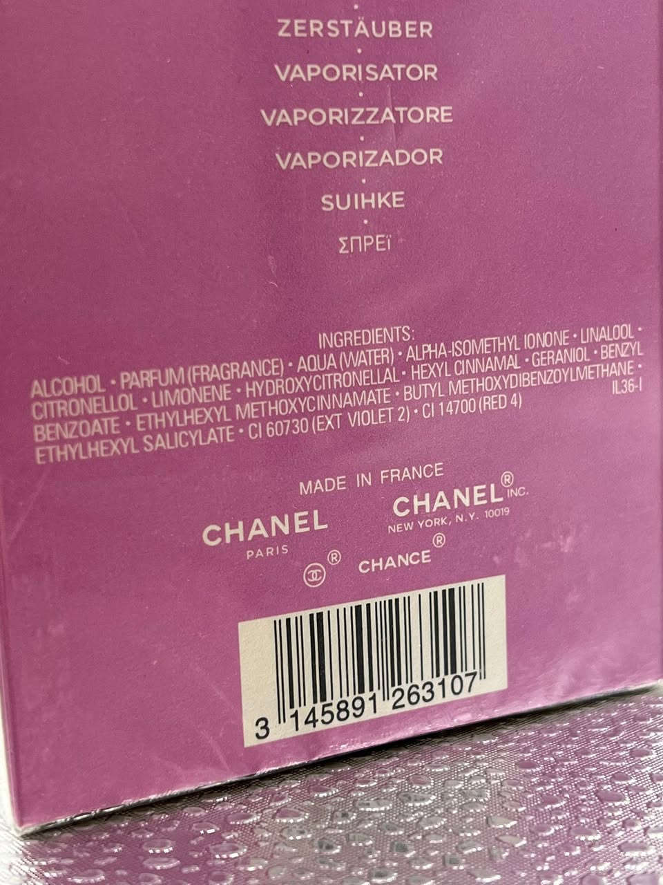عطر ماركة CHANEL-CHANCE أمزون
متوفر توصيل لجميع محافظات العراق


**إذا كنت صاحب هذا الإعلان وتريد حذفه لأي سبب، رجاءا أرسل رسالة إلى الدعم الفني**