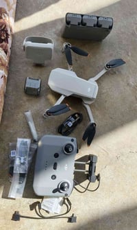 درون DJI Mini 4K • ٤ بطاريات • قضاء الحويجه