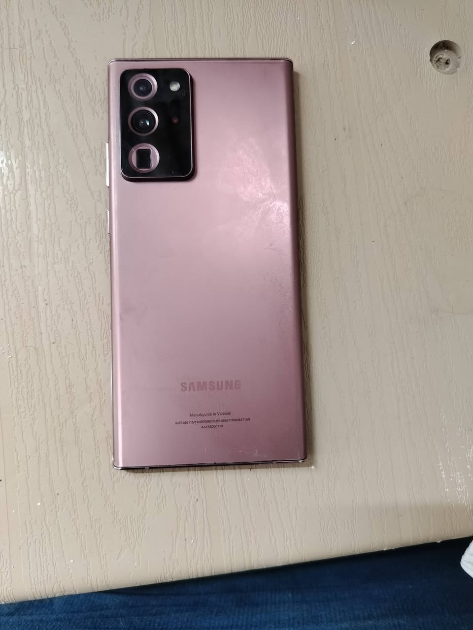 سلام عليكم للبيع نوت 20الترا ال 5G   قفله 325 يشغل 90فريم. جهاز نضيف ومكفول.  اي خلل مابيه  للتواصل. خاص.


**إذا كنت صاحب هذا الإعلان وتريد حذفه لأي سبب، رجاءا أرسل رسالة إلى الدعم الفني**