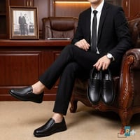 حذاء رسمي • أرضية مرنة • مقاسات كبيرة