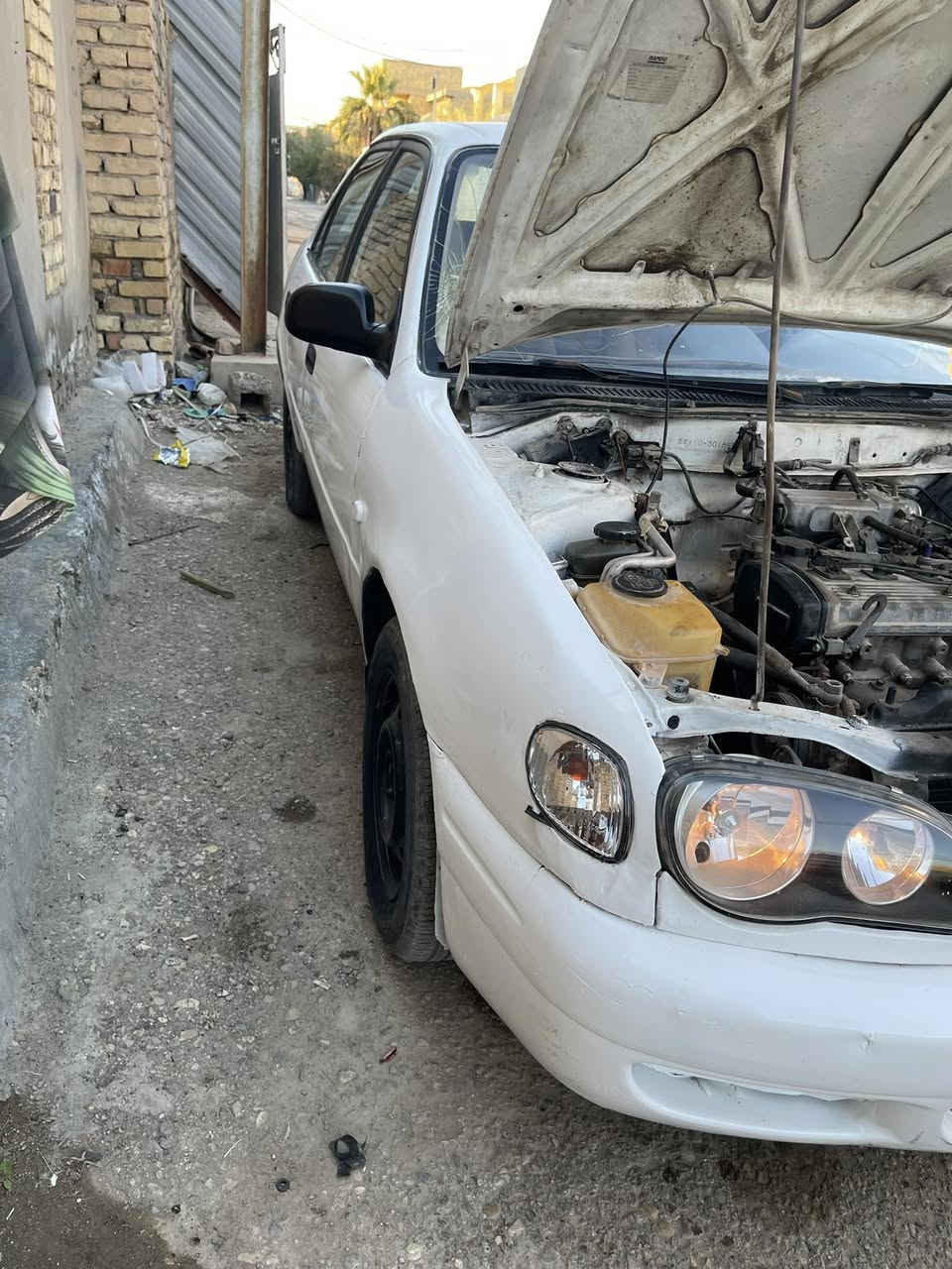 كورلا  موديل 2000  رقم بغداد
مصبوغه عام بدون حادث
بك لايتات جدد
سكنات جدد
مازدات جدد
غرفتها نظيفة
تايرات نظيفه
محرك 1800
كير جديد اوتماتيك
السياره يسره ابلاد
مكان السياره بالكوت
***********
