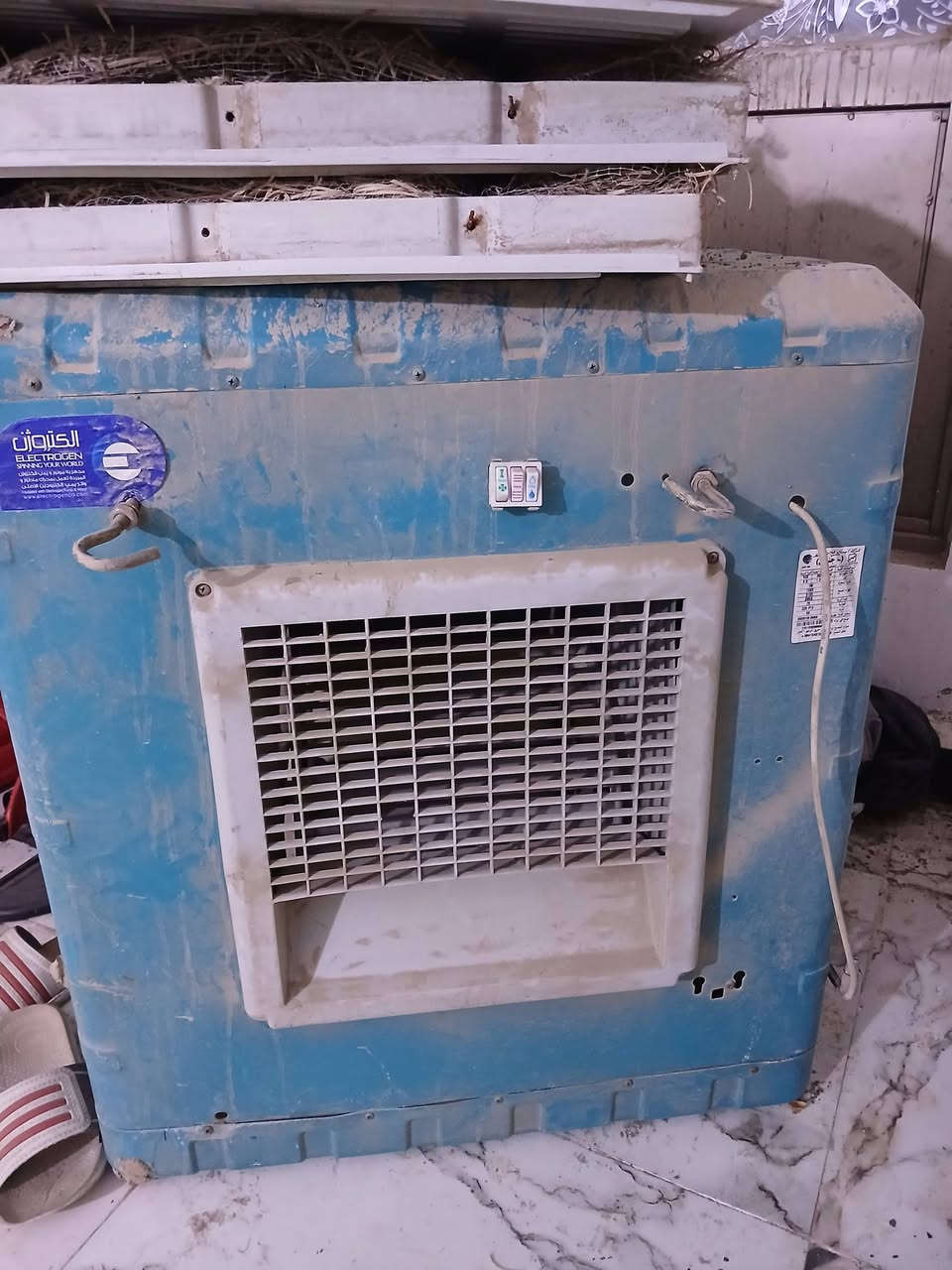 سلام عليكم مبرده حديد نضيفه شغاله سرعتين +كنفيره نضيفه ٣سرع شغاله سعر ثنينهن ١٢٥ قفل كربلاء البوبيات قرب اسواق البرتقاله ***********
