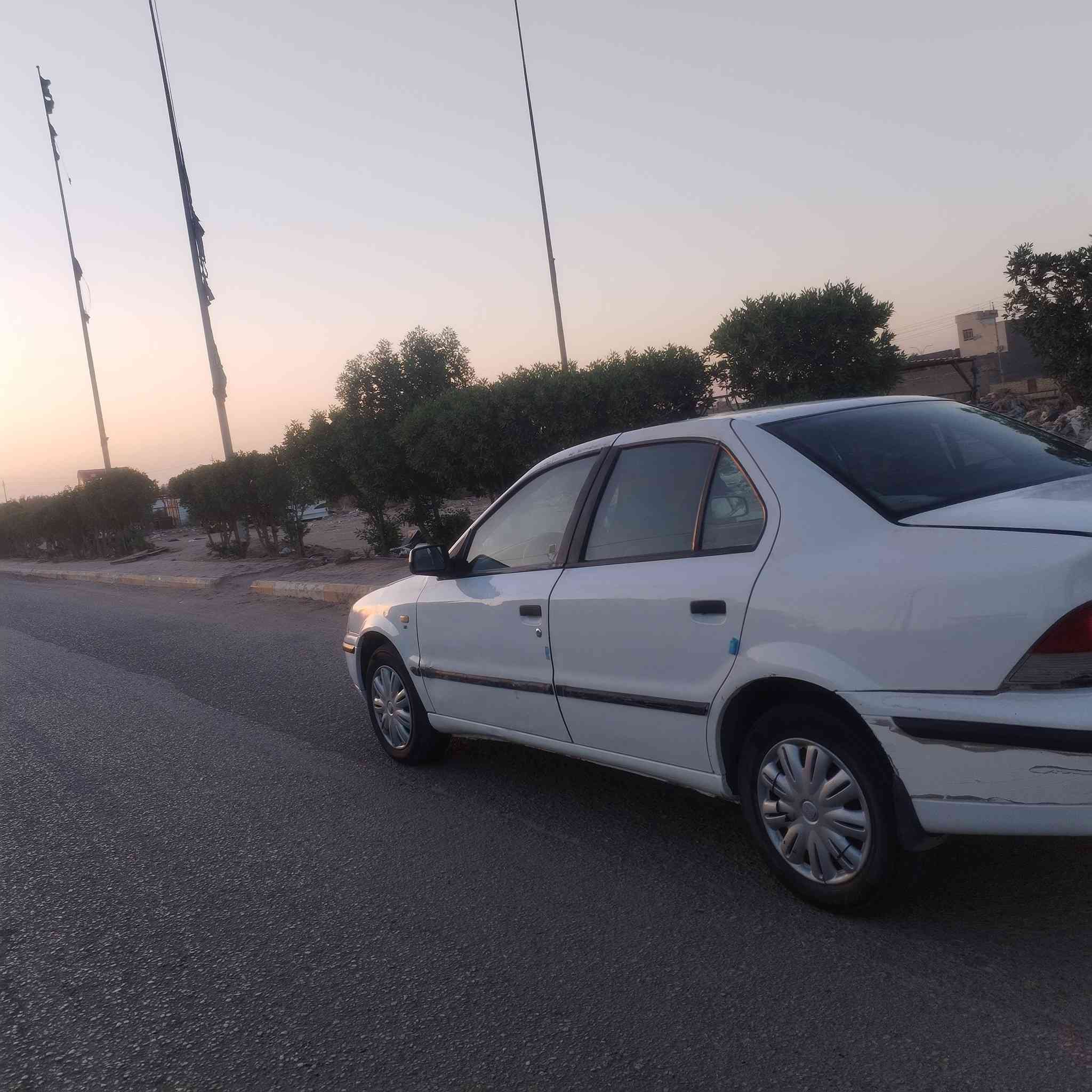 للبيع سمند موديل ٢٠١١ مكفوله ماعد بنيد مبدل كير مكينه شرط حداديه تخم تاير السياره جاهزه مابيه نقص رقم مثنئ انكليزي بسمي سنويه جديده السعر ٢٩ وبيه مجال بسيط مكاني السماوه المركز للاستفسار ***********
