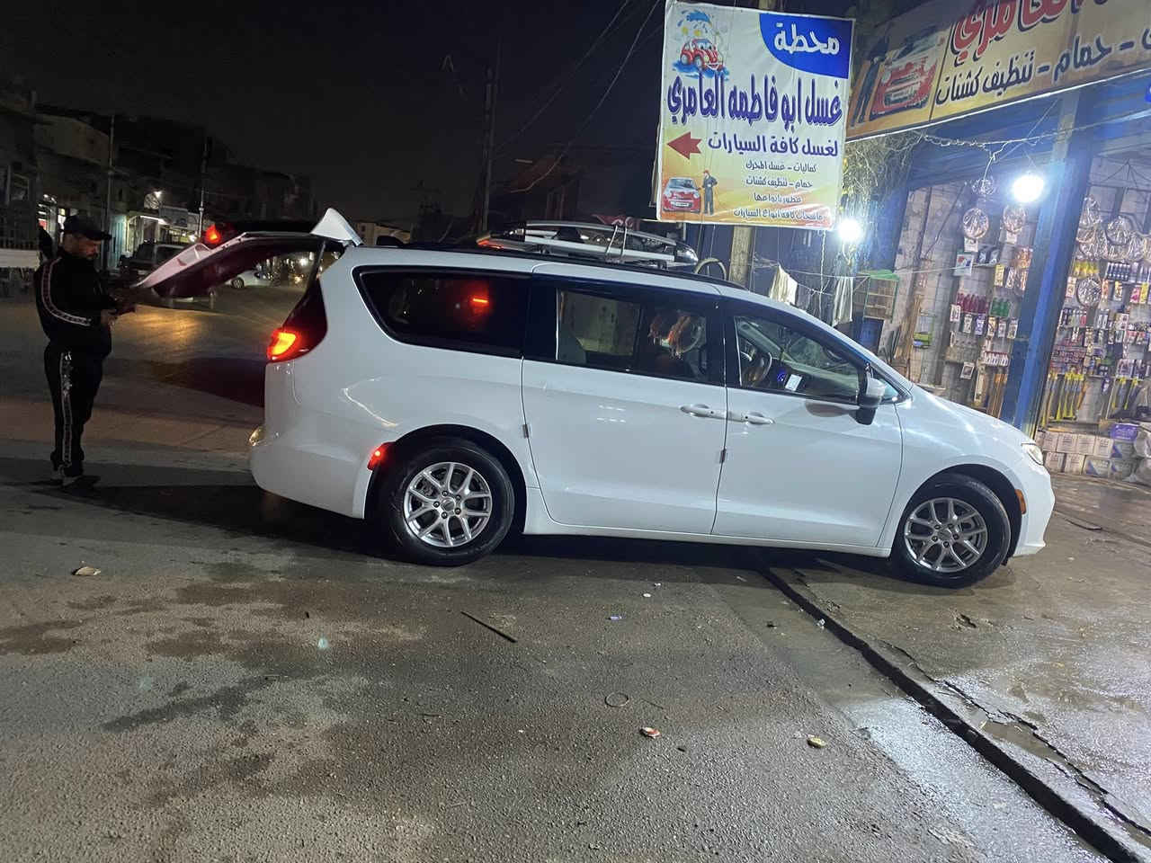 كرايسلر  باسفيكا 23 ضرر دعاميه فقط وصور حادث وفحص سونر مسوي بتركيا مرفق. وبيه رش بنيد بامريكا  بدون تبديل  بدون دواخل شرط بدون صبغ ماشيه 38 ميل سياره جديده وتخم تاير جديد موصفات مكينه 3600 كراسي كهرباء تدفءه كراسي بلع شفط رادار امامي جانبي اشاير مري ابواب وجنطه كهرباء شفط. شاشه كبيره حساسات خلفي كامره دواره كبيره وبيه اهواي مواصفات سياره ترايك وين متريد رقم أربيل باسمي هزه 100 /100 سنويه لغايه 31 فحص بعده مخلصان الشهر الخامس مكان بغداد الكرخ العلاوي *********** سعر 232قفل بدون  عمله. وبل عافيه على الياخذه
