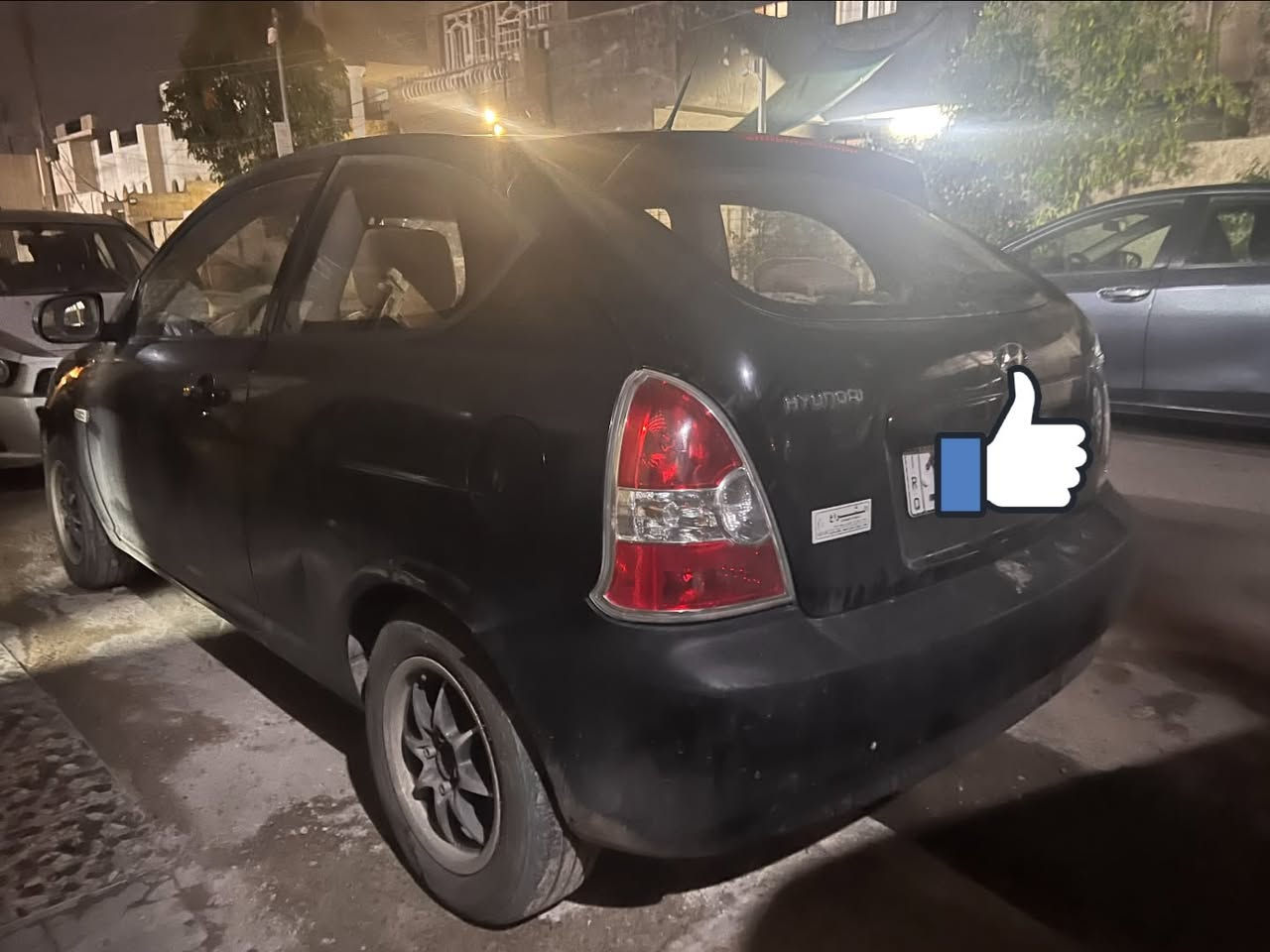 للبيع اكسنت لون اسود كاملة تبريد كير مكينة حادثهة بس جاملغ يمين موديل 2010 مكان سيارة الغزالية ‭***********‬للتواصل
