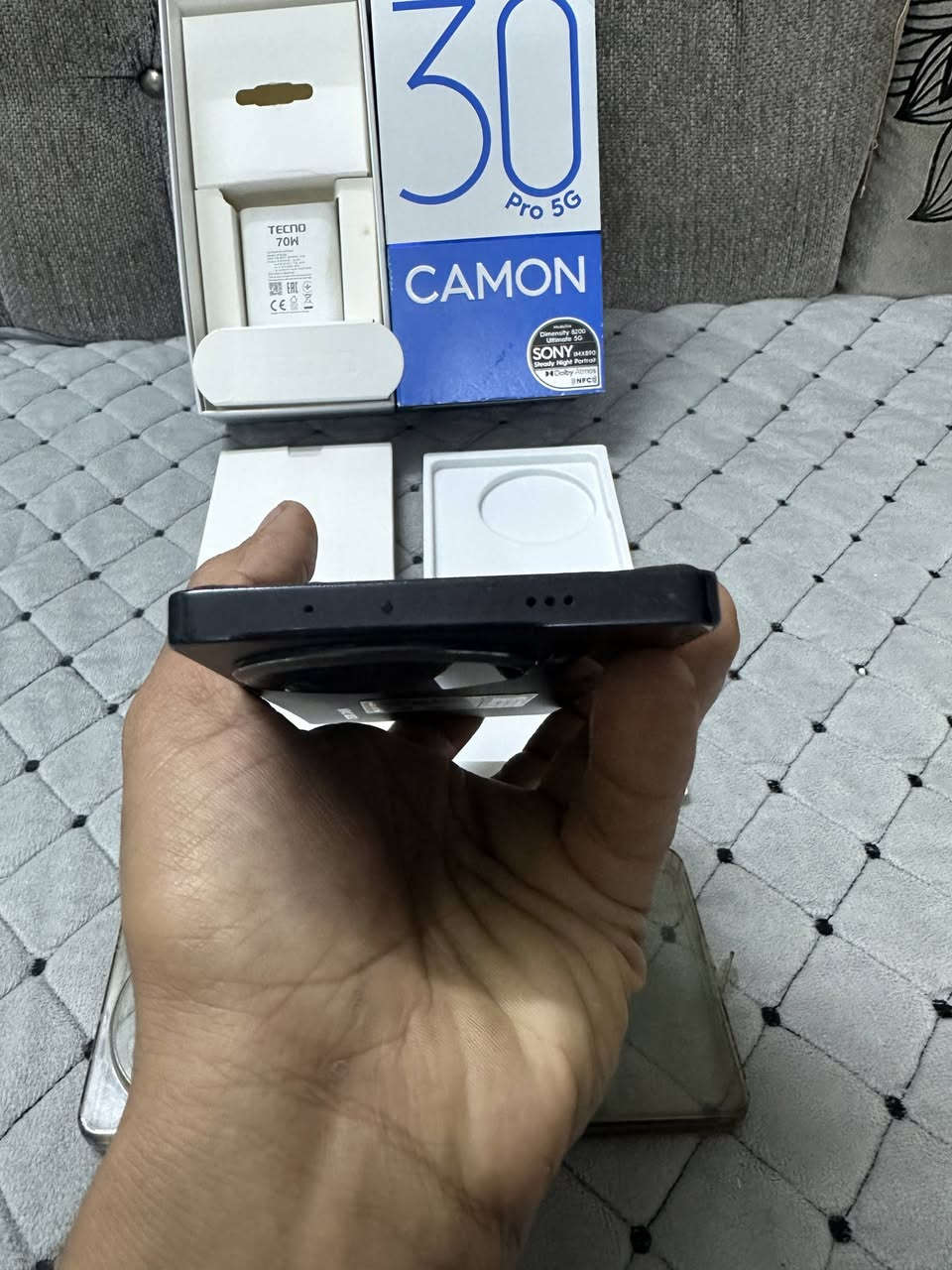 للبيع
تكنو كامون 30 برو 5G
مواصفاتة معروفة وموضحة بالصور
غراضة كاملة
السعر 300 الف
مكاني بغداد البلديات
رقمي *********** متواجد خاص او واتساب
