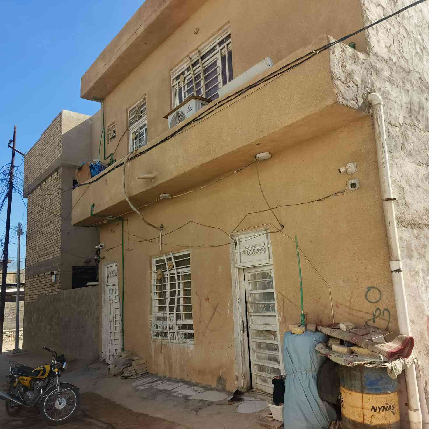 100متر للبيع طابقين طابو زراعي سند 25قرار محكمه 
قرب كنطرة السلام السعر 80مليون ستفسار ***********‬‏
***********
