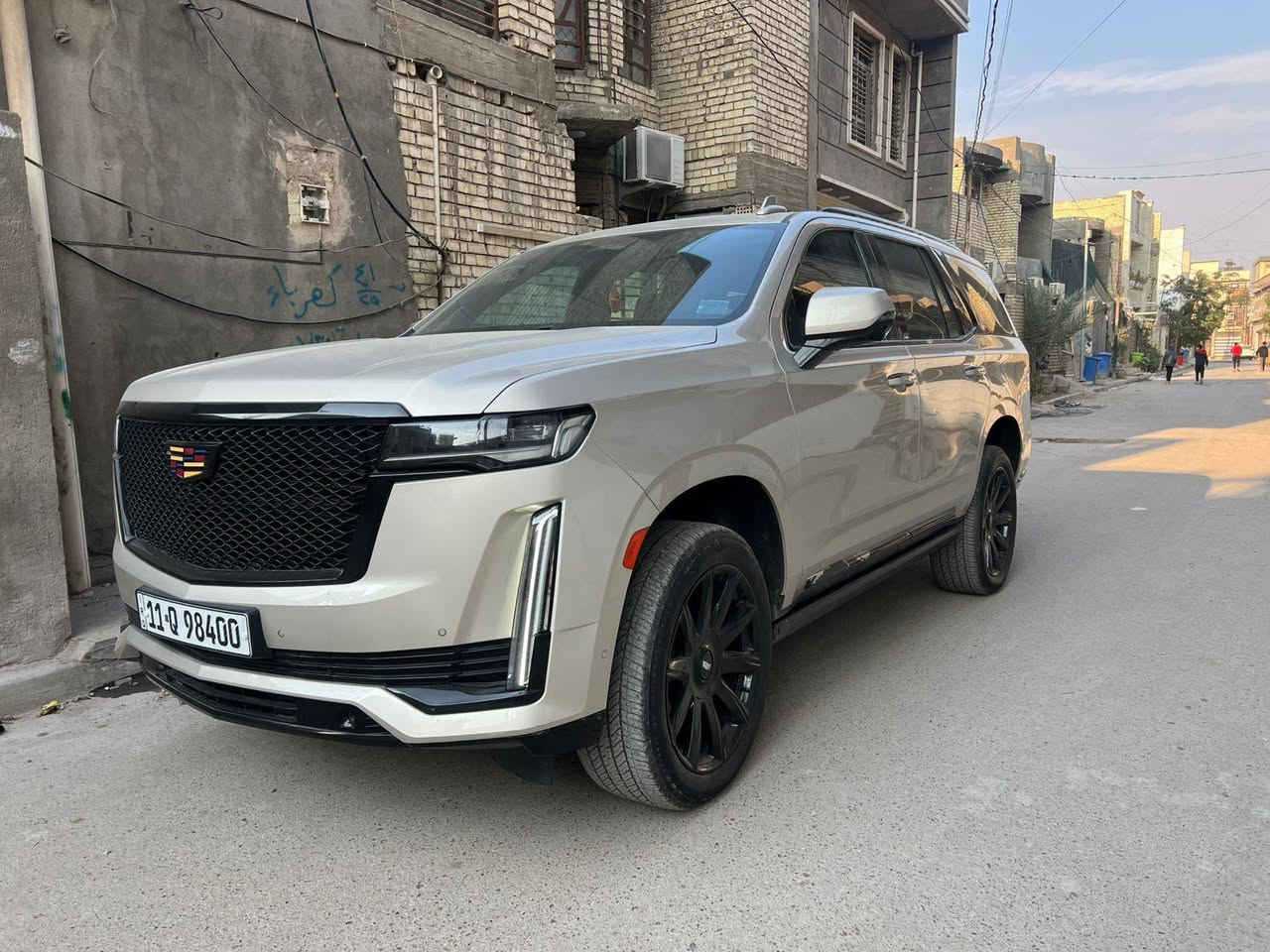 السلام عليكم
كاديلاك اسكاليد للبيع  خليجيه 2021 
اسبرسو معروف مواصفات 
سياره بسمي رقم جديد 
مغلفه PPFبل كامل اصلي
مواصفات سياره 
.جكات 
.فور ويل 
.ابواب شفط 
.نقطة عمياء 
.صندوق شفط 
.شاشه كبيرة 
.كامرة 4k
.دمام صندوق
.تشغيل عن بعد 
36 سماعة AKG
.كاميرات 6
.داتا شو 
.بانوراما 
.جنطة ذكية 
.رادار جانبي و امامي 
.رادار تحديد مسار
.كشن Vib منفصل 
كشنات مساج
.مري شفط 
.ويل 22
.ذاكر ميموري خزن 
.مسنات جلد 
.إنارة محيطية 
.لدات 
.اشاير ترحيب
.حزام ذكي 
.كاميرا وسطية 
.ثلاجة 
السياره ماشيه30 الف كيلو
مكان بغداد 
للاستفسار (***********
***********
