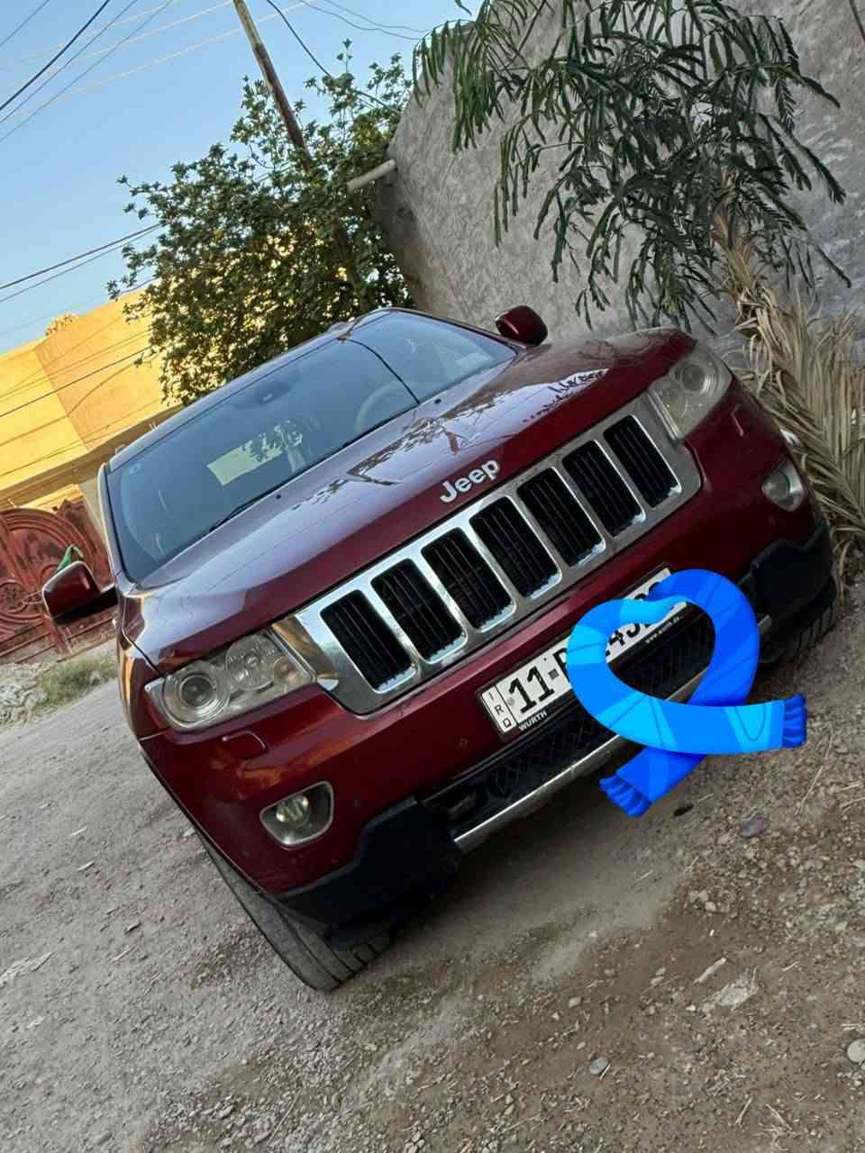 جيب جراند شيروكي لمتد2013 خليجي
تحويل ثاني يوم بأسمي 

#رقم_بغداد

موديل 2013 من ارغب موديل بالجيب 

فوول موصفات كلش 

تدفئه  كشنات

مرايه كهربائيه قلاب 

رادار 

بنورما

لايت زينون  

جكات هوا

جديده مابيه اي نقص

حدادية جديده

طخم تاير جديد

محرك 6 سلندر المرغوب بانزين عادي 

ماشية ١٥٨كيلو

السياره كلش جديده

بيع فقط بيع فقط بيع فقط 

السعر ع التواصل
*********** 

خابر وتشلع عيوني 

مكان السيارة صلاح الدين / قضاء بلد
