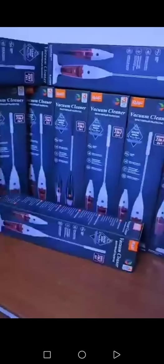 بعد النجاح الذي حققته شركة راف الالمانية وصلتنا مكنسة RAF الالمانيةالاصلية🇩🇪💯

المكنسه الذكية الكهربائية 2*1
مكنسة عامودية+مكنسة متنقلة
{نظام الشفط}
               [نظام🌪️🌪️ الاعصار] يعني يعطي الجهاز  القوة لسحب  الاتربة والاوساخ حتى الثقيلة
منها 💪💪  

تستخدم للسجاد والارضيات والقنفات💺 ودواخل السيارة🚕 
مميزاتها ↘️↘️
🗯️ملف من النحاس بقوة 600 واط
🗯️مرونةالاستخدام والحمل 
🗯️خزان شفاف  للغبار 
🗯️فلترمن الفايبركلاس قابل للغسل
🗯️نظام السحب(نظام آلاعصار) 🌪️
🗯️سهولةالتنظيف والتفريغ
🗯️سهولةالتركيب
🗯️سهولة الحمل والتخزين  
🗯اقتصادية تعمل على المولدات. 
🗯يمكن فتحها وتغير نوع استخدامها بسهولة . 
🗯 محرك قوي لسحب شعر الحيوانات الاليفة . 
🗯 خزان بحجم 0.8 لتر. 
🗯 راس لتنظيف الزوالي مع عجلات لتسهيل الحركة 
🗯 سلك بطول 4.5 متر 
🗯 زر تشغيل واطفاء .
⚠️لا نتعامل مع المناشئ الرديئة اطلاقاً بل نتعامل مع الماركات العالمية وذات الجودة الممتازة
#الاصلي المنشأ الماني 🇩🇪 💯
السعر 55 الف 
🚘يوجد خدمة توصيل لجميع محافظات العراق 🚘 بغداد, العراق


**إذا كنت صاحب هذا الإعلان وتريد حذفه لأي سبب، رجاءا أرسل رسالة إلى الدعم الفني**