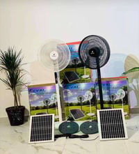 مروحة عمودية • شحن شمسي • ريفال