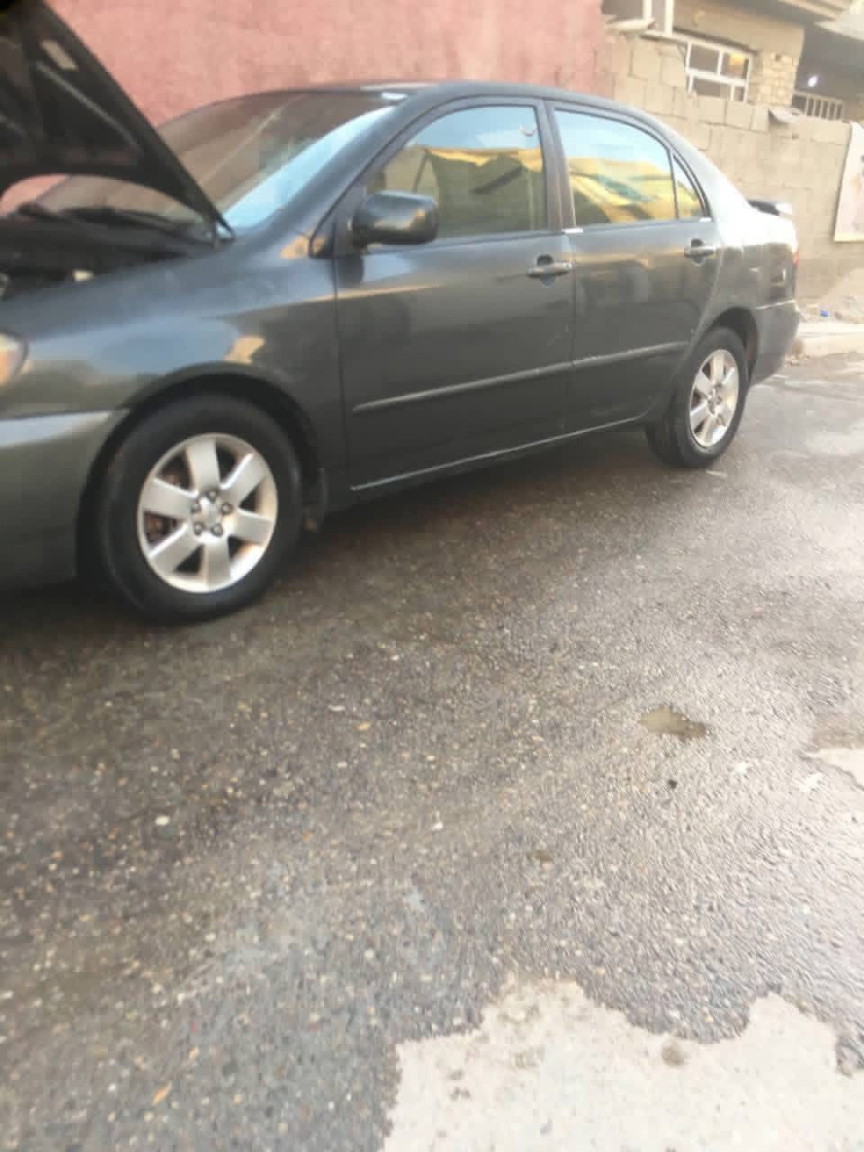 السلام عليكم للبيع او مراوس شعندك نزل /كورلا نحله 2007 وارد امريكي حادثه بامريكا الجاملغ الخلفي الايمن وبيه هنا بل عراق جاملغ الخلفي الايسر بدون حوض /بجم كبس بلادي تبريد تدفئه كله شغال كهربائيات كله شغاله سنتر لوك شاشه تاب كامره خلفيه.ة
السياره بيه جراد /محرك بي خيط بخار . دواخل نضيفه 
رقم بغداد الماني .السعر 73وبين مجال للطيبين 
مكاني بغداد .رقم الهاتف الاستفسار ***********
