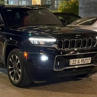 جيب جراند شيروكي أوفرلاند خليجي موديل 2024 داخل أحمر شركة هارلم المواص...